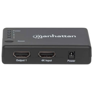 Manhattan 207706 video-splitter HDMI 4x HDMI