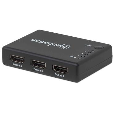 Manhattan 207706 video-splitter HDMI 4x HDMI