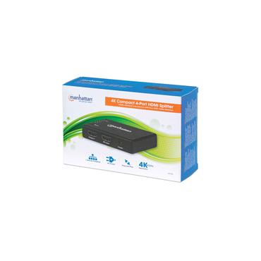 Manhattan 207706 video-splitter HDMI 4x HDMI