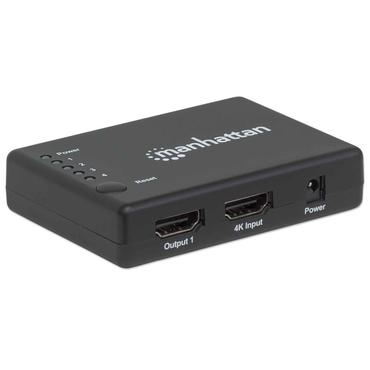 Manhattan 207706 video-splitter HDMI 4x HDMI