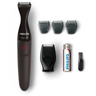 Philips Multigroom Series 1000 MG1100 - trimmer - röd/svart