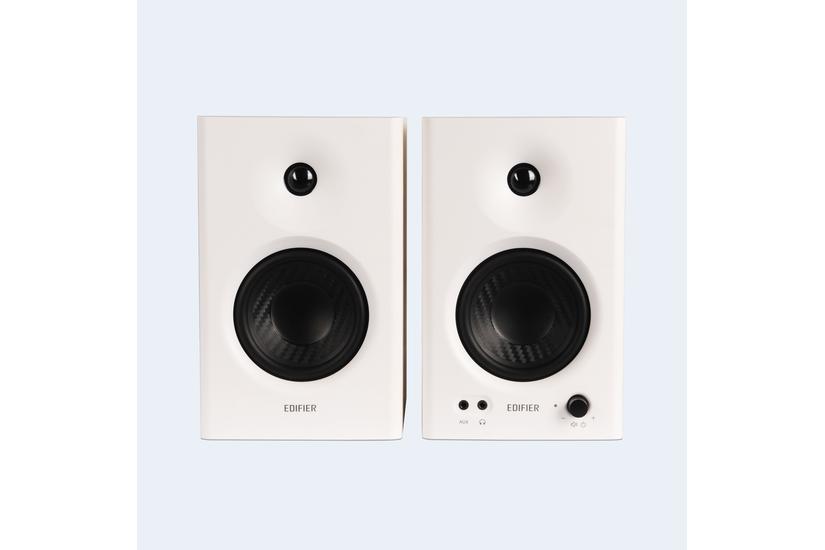 Edifier MR4-WHITE h&oslash;jttaler Hvid Ledningsf&oslash;rt 21 W