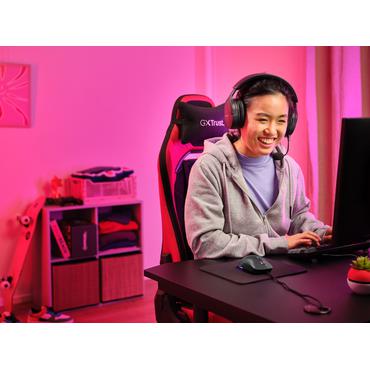 Trust GXT 925 Redex II - mus - letvægts, gaming - USB 2.0 - sort