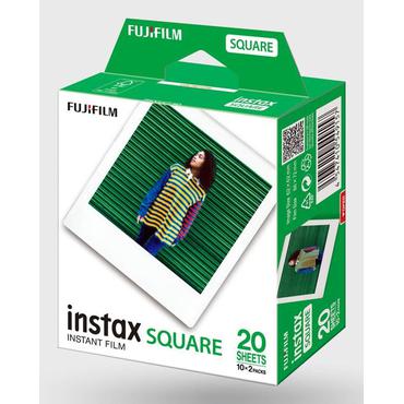 1x2 Fujifilm Instax Square Film white frame NEW