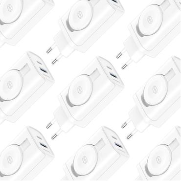 3MK HARDY Charger Smartphone, SmartWatch, Tablet Hvid Vekselstrøm Trådløs opladning Hurtig opladning Indendørs