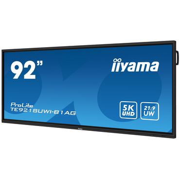 iiyama ProLite TE9218UWI-B1AG 92" Klass (91.5" visbar) LED-bakgrundsbelyst LCD-skärm