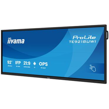 iiyama ProLite TE9218UWI-B1AG 92" Klass (91.5" visbar) LED-bakgrundsbelyst LCD-skärm