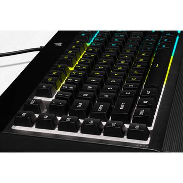 CORSAIR Gaming K55 RGB PRO - tangentbord - USA, internationellt - svart Inmatningsenhet