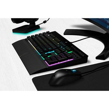 CORSAIR Gaming K55 RGB PRO - tangentbord - USA, internationellt - svart Inmatningsenhet