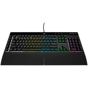 CORSAIR Gaming K55 RGB PRO - tangentbord - USA, internationellt - svart Inmatningsenhet
