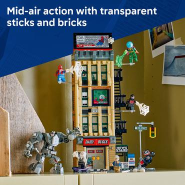 LEGO Marvel Spider-Man mod Mysterio: Daily Bugle