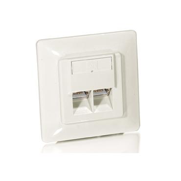 Equip 125721 stikkontakt RJ-45 Hvid
