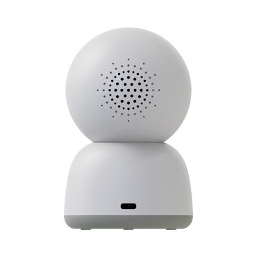 Deltaco Smart WiFi-kamera med motoriseret panorering og h&aelig;ldning, hvid