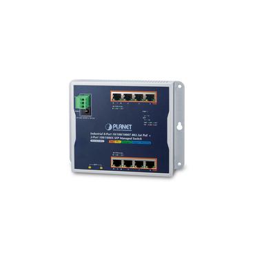 PLANET WGS-4215-8P2S netværksswitch Administreret Gigabit Ethernet (10/100/1000) Strøm over Ethernet (PoE) Sort