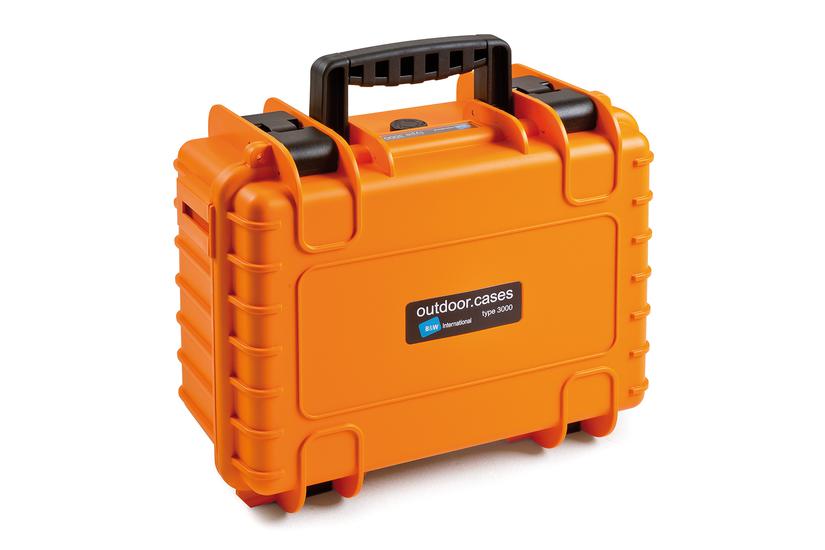 B&W Kamerataske - Hard case - Orange - 1.68 g - 29.5 mm - 17 mm - 36.6 mm