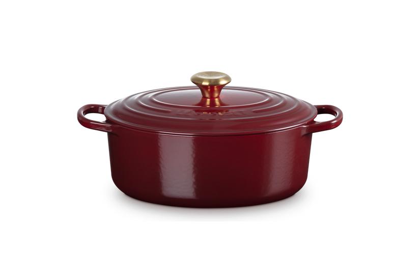 Le Creuset 21178299494441 sovsegryde 4,7 L Oval R&oslash;d