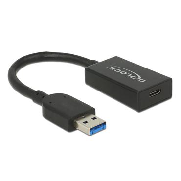 Delock Converter USB 3.1 Gen 2 Type-A male > USB Type-C - USB typ C-adapter - USB typ A till 24 pin USB-C - 15 cm