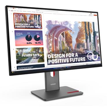 Lenovo ThinkVision P27QD-40 computersk&aelig;rm 68,6 cm (27") 2560 x 1440 pixel Quad HD LED Sort