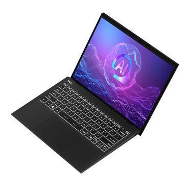 MSI Prestige 13 AI+ Evo A2VMG-009 Intel Core Ultra 7 258V Laptop 33,8 cm (13.3") 2.8K 32 GB LPDDR5x-SDRAM 1 TB SSD Wi-Fi 7 (802.11be) Windows 11 Home Grå