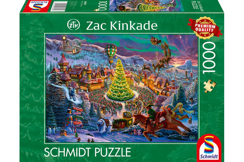 Schmidt Spiele 58609 puslespil 1000 stk Jul