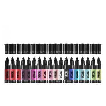 Amewi 303000 negle kunstpen Sort, Hvid