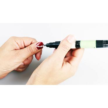 Amewi 303000 negle kunstpen Sort, Hvid