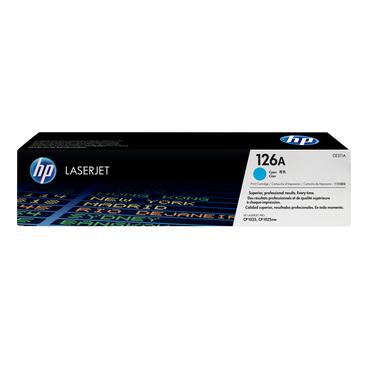 HP 126A - cyan - original - LaserJet - tonerkassett (CE311A)