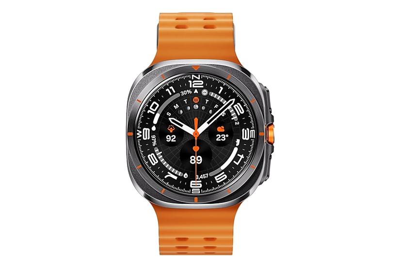 Samsung Galaxy Watch Ultra 3,81 cm (1.5") AMOLED 47 mm Digital 480 x 480 pixel Berøringsskærm 4G Grå, Titanium Wi-Fi GPS (satellit)