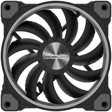 Alpenföhn Wing Boost 3 Datorkabinet, Processor Ventilator 12 cm Sort 3 stk