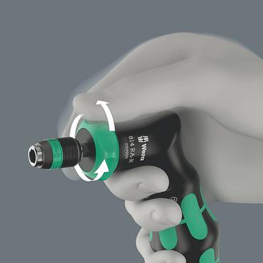Wera Kraftform Kompakt Pistol RA-R 1, Ratsche m Bits 7teili