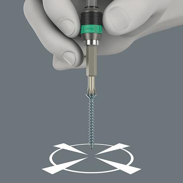 Wera Kraftform Kompakt Pistol RA-R 1, Ratsche m Bits 7teili