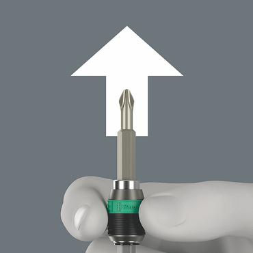 Wera Kraftform Kompakt Pistol RA-R 1, Ratsche m Bits 7teili