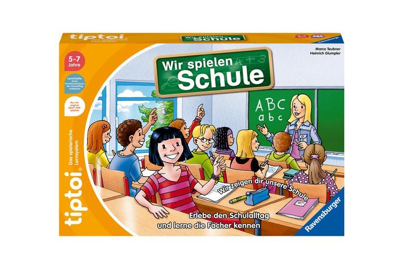 tiptoi Wir spielen Schule 20 min. Brætspil Oplysende