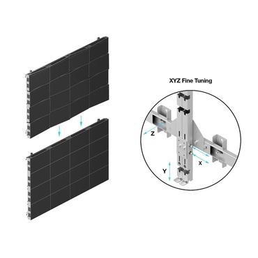 Multibrackets M Pro Series monteringssats - &ouml;ppen ram - f&ouml;r 8x8 dvLED videov&auml;gg