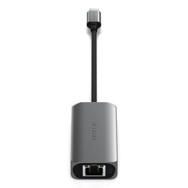 Satechi 4-in-1 - dockningsstation - USB-C 3.2 Gen 2 - 2.5GbE, 1GbE