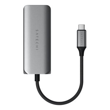 Satechi 4-in-1 - dockningsstation - USB-C 3.2 Gen 2 - 2.5GbE, 1GbE