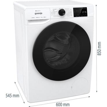 Gorenje WPNEI94DA1TS vaskemaskine Front-læsning 9 kg 1400 rpm Sort, Hvid