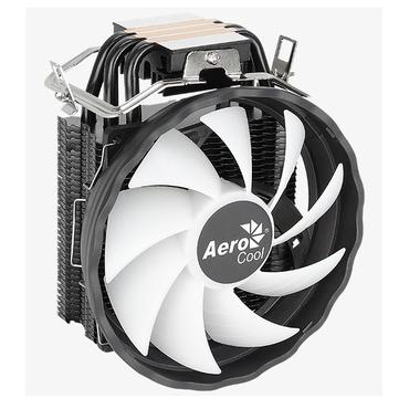 Aerocool Rave 3 FRGB Processor Luftk&oslash;ler 12 cm Sort, Hvid 1 stk