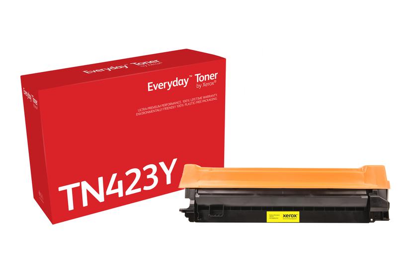 Xerox Everyday Yellow Toner ers. Brother TN-423Y