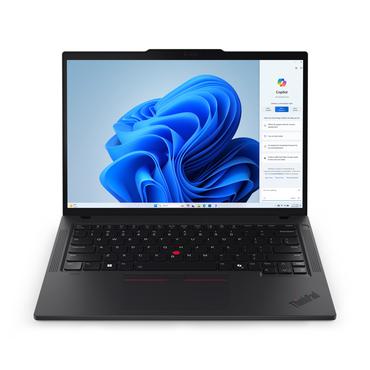 Lenovo ThinkPad T14 Gen 5 (Intel) Intel Core Ultra 7 155U Laptop 35,6 cm (14") WUXGA 32 GB DDR5-SDRAM 512 GB SSD Wi-Fi 6E (802.11ax) Windows 11 Pro Nordisk Sort