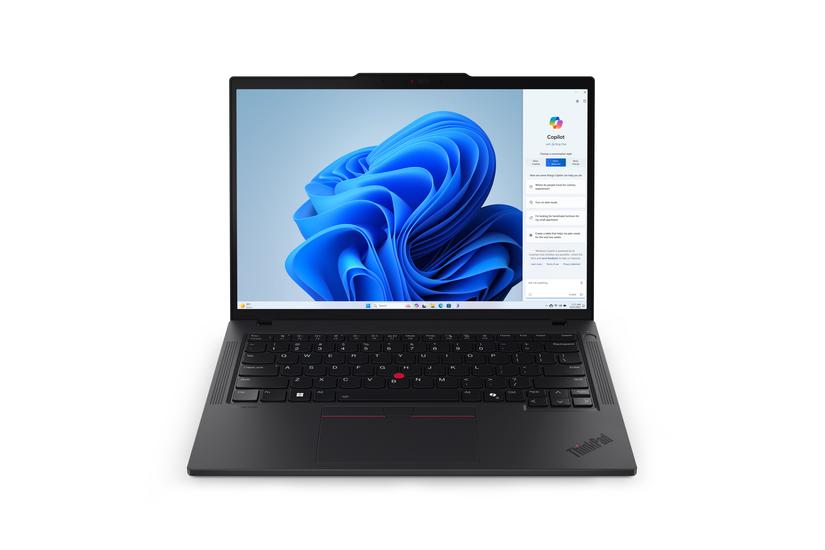 Lenovo ThinkPad T14 Gen 5 (Intel) Intel Core Ultra 7 155U Laptop 35,6 cm (14") WUXGA 32 GB DDR5-SDRAM 512 GB SSD Wi-Fi 6E (802.11ax) Windows 11 Pro Nordisk Sort