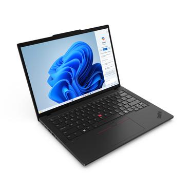 Lenovo ThinkPad T14 Gen 5 (Intel) Intel Core Ultra 7 155U Laptop 35,6 cm (14") WUXGA 32 GB DDR5-SDRAM 512 GB SSD Wi-Fi 6E (802.11ax) Windows 11 Pro Nordisk Sort