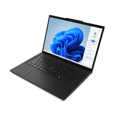 Lenovo ThinkPad T14 Gen 5 (Intel) Intel Core Ultra 7 155U Laptop 35,6 cm (14") WUXGA 32 GB DDR5-SDRAM 512 GB SSD Wi-Fi 6E (802.11ax) Windows 11 Pro Nordisk Sort