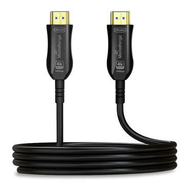 MediaRange HDMI High Speed Ethernet Kabel AOC 18Gibt/s 20m