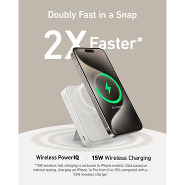 Anker 633 Magnetic WL Power Bank 10000mAh White