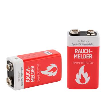 Ansmann battery smoke detector - Alkaline 9V EBlock, Blister