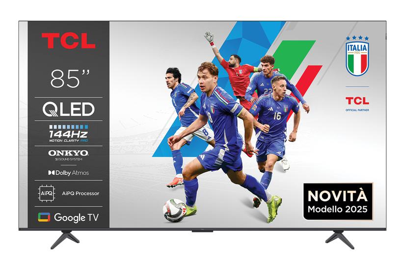 TCL 85P8K | 85'' Ultra HD 4K | QLED Smart TV | Wifi | Google TV | Dolby Vision | 144Hz (2025)