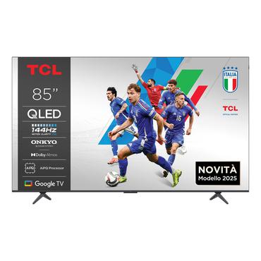 TCL 85P8K | 85'' Ultra HD 4K | QLED Smart TV | Wifi | Google TV | Dolby Vision | 144Hz (2025)