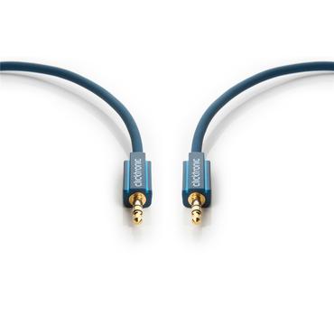 ClickTronic 70482 lydkabel 10 m 3.5mm Blå