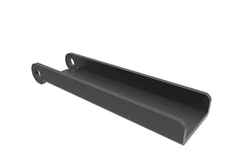 Multibrackets M monteringskomponent - för whiteboard - lutning och rullning, stöldskydd - svart